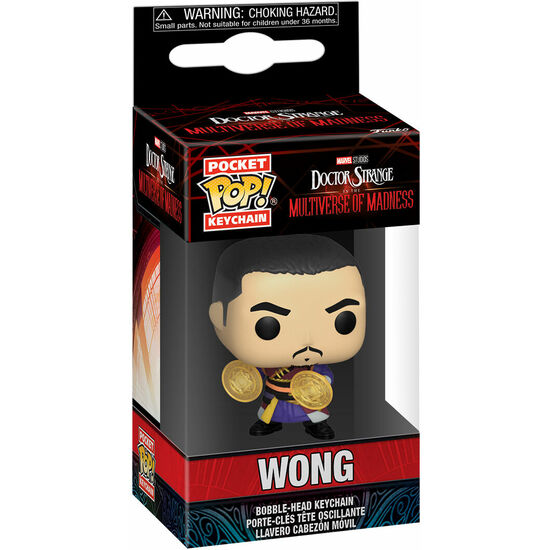 LLAVERO POCKET POP DOCTOR STRANGE MULTIVERSE OF MADNESS WONG image 2