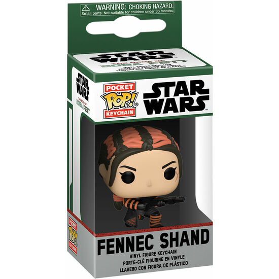 LLAVERO POCKET POP STAR WARS THE BOOK OF BOBA FENNEC SHAND image 2