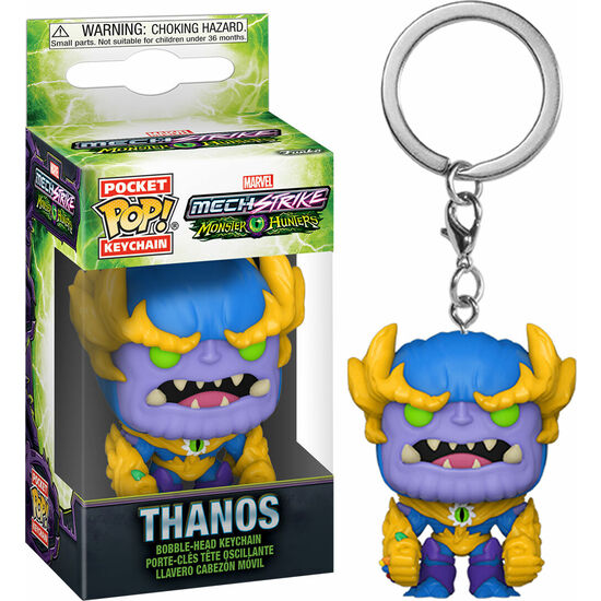 LLAVERO POCKET POP MARVEL MONSTER HUNTERS THANOS image 0