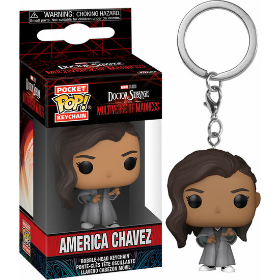 LLAVERO POCKET POP MARVEL DOCTOR STRANGE AMERICA CHAVEZ image 0