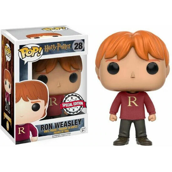 FIGURA POP HARRY POTTER RON WEASLEY EXCLUSIVE image 0