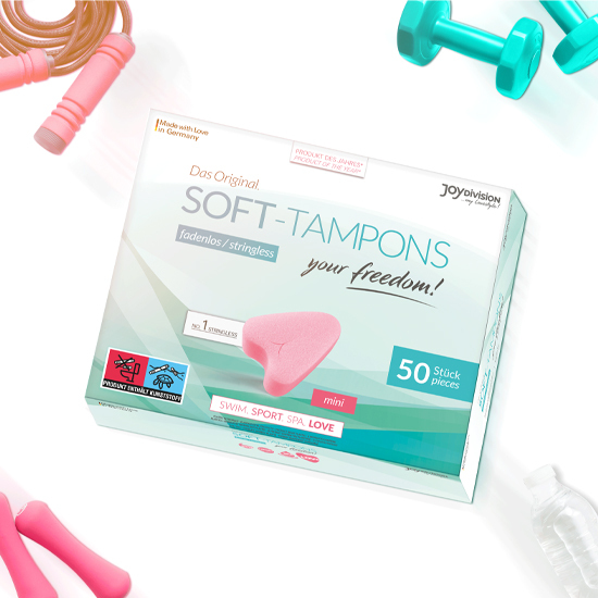 ORIGINAL SOFT-TAMPONS MINI (50 Unid) image 1