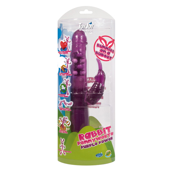 BUNNY ON A BUDGET VIBRATOR PURPLE image 1