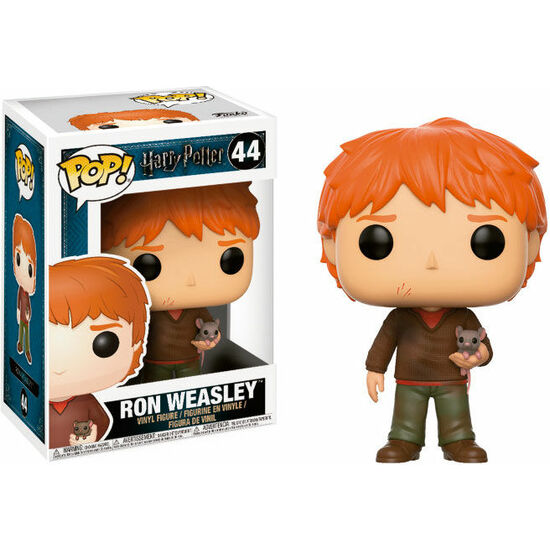 FIGURA POP HARRY POTTER RON WEASLEY WITH SCABBERS image 0