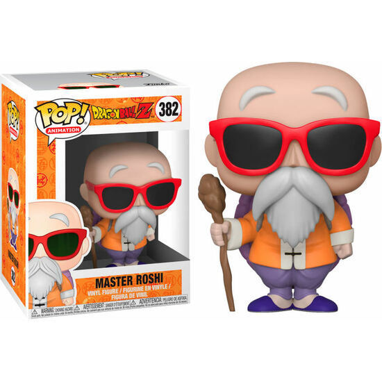 FIGURA POP DRAGON BALL Z GOHAN MASTER ROSHI WITH STAFF image 0