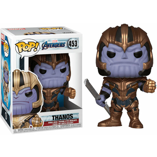 FIGURA POP MARVEL AVENGERS ENDGAME THANOS image 0