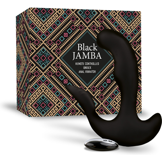 FEELZTOYS - BLACK JAMBA ANAL VIBRATOR image 0