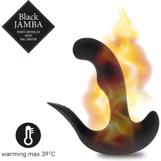 FEELZTOYS - BLACK JAMBA ANAL VIBRATOR image 3
