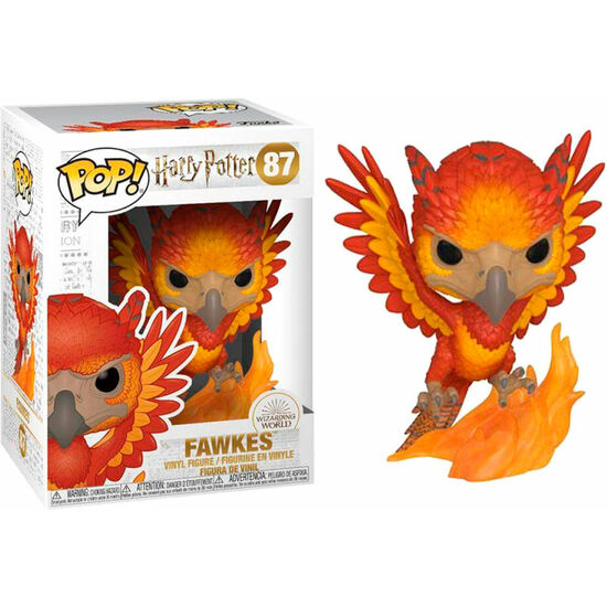 FIGURA POP HARRY POTTER FAWKES image 0
