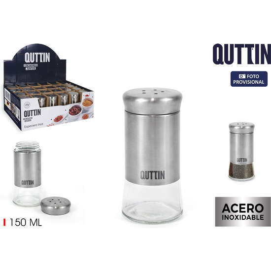 ESPECIERO INOX 150ML QUTTIN image 1