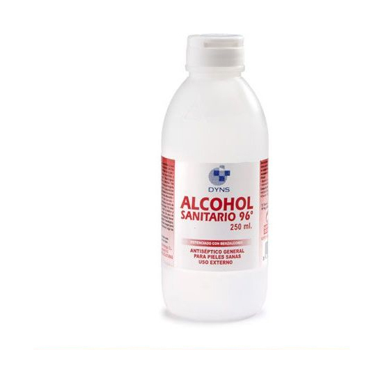ALCOHOL SANITARIO 96. 250 ML. image 0