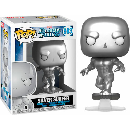 FIGURA POP MARVEL LOS 4 FANTASTICOS SILVER SURFER image 0