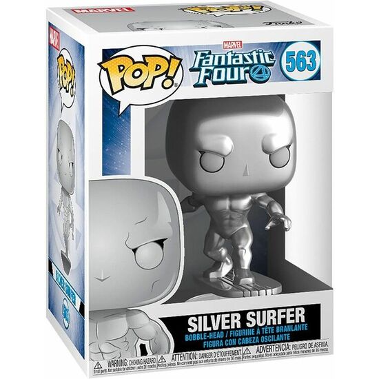 FIGURA POP MARVEL LOS 4 FANTASTICOS SILVER SURFER image 2