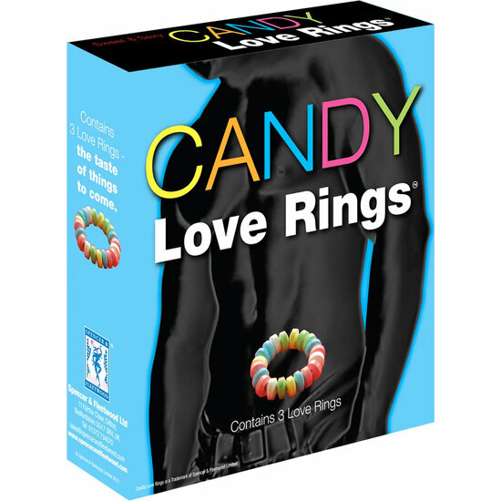 CANDY BLACK LOVE RINGS image 0