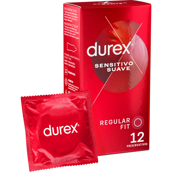 DUREX SENSITIVO SUAVE 12 UDS image 1