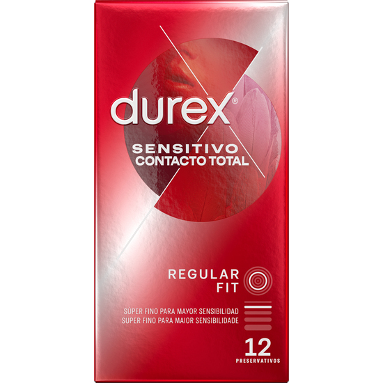 DUREX SENSITIVO CONTACTO TOTAL 12 UDS image 0