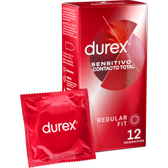 DUREX SENSITIVO CONTACTO TOTAL 12 UDS image 1