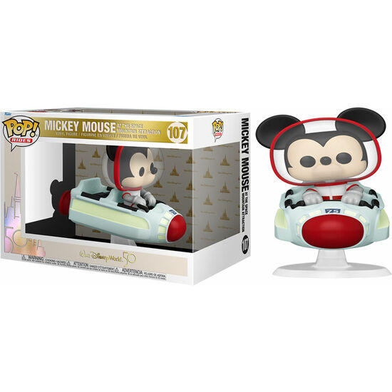 FIGURA POP DISNEY WORLD 50TH MICKEY MOUSE AT THE SPACE MOUNTAIN ATTRACTION image 0