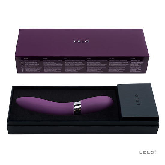 LELO ELISE 2 VIBRATOR PLUM image 1