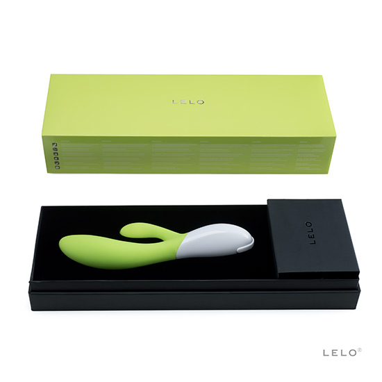 LELO INA 2 VIBRATOR LIME GREEN image 1