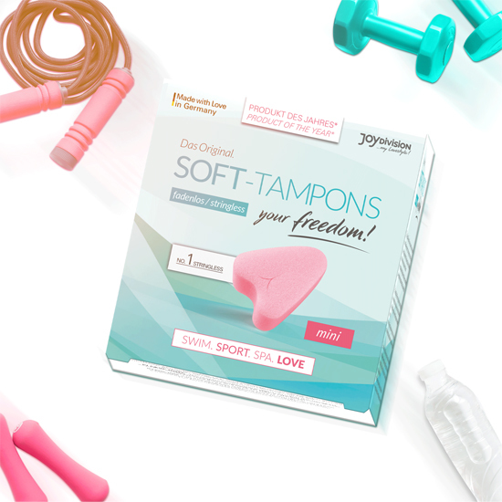 ORIGINAL SOFT-TAMPONS MINI (3 Unid) image 1