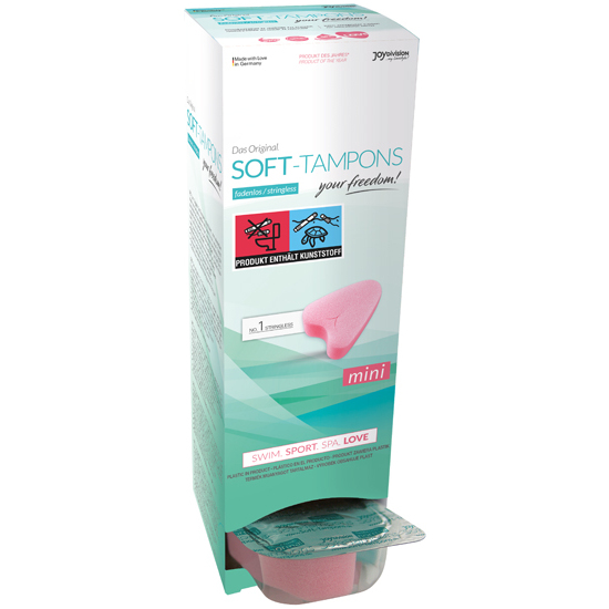 ORIGINAL SOFT-TAMPONS MINI (10 Unid) image 1