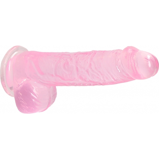 15 CM REALISTIC DILDO WITH BALLS - PINK image 5