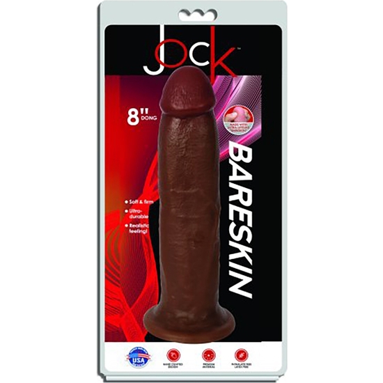 20 CM BARESKIN DILDO - OSCURO  image 1