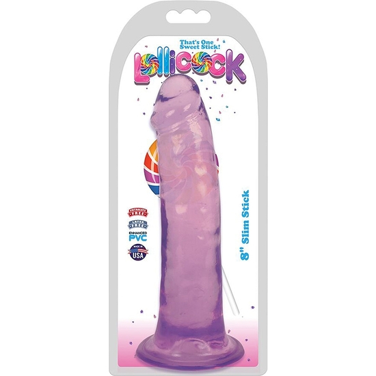 8 INCH SLIM STICK CHERRY ICE - PURPLE  image 1