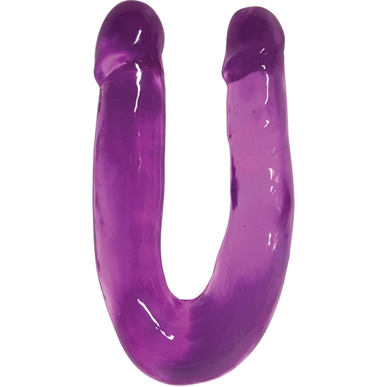 SWEET SLIM DOBLE DIPPER DILDO - MORADO  image 0