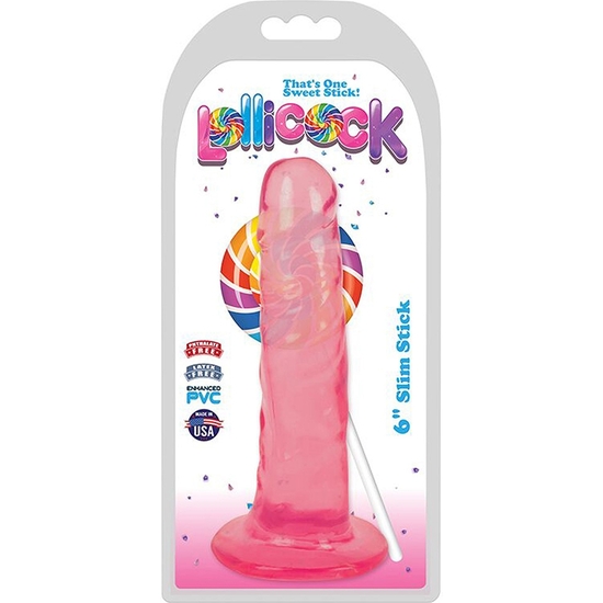 6 INCH SLIM STICK CHERRY ICE - PINK image 1