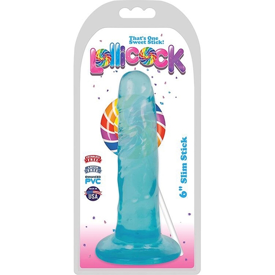 6 INCH SLIM STICK BERRY ICE - BLUE image 1