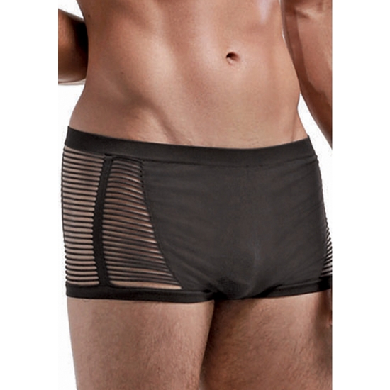 SEAMLESS OPEN BLIND SHORT - BLACK - ONE SIZE image 0