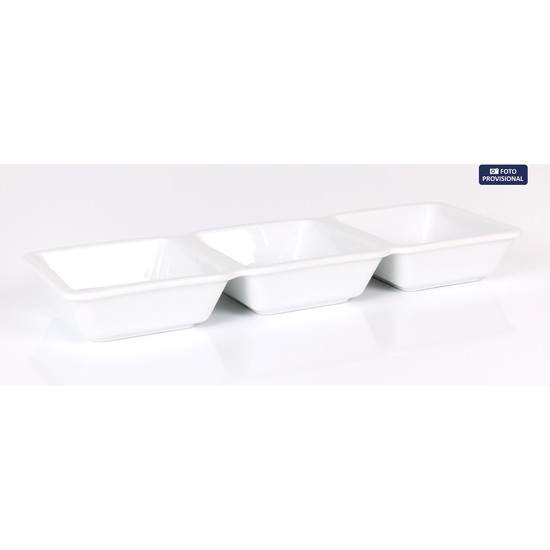 BOL TRIPLE BLANCO 29.3X9.5X3.3CM YUMMY image 0