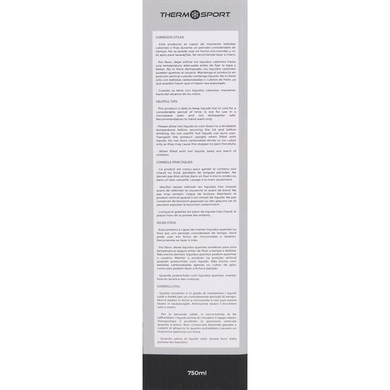BOTELLA TERMO SPORT 750ML THERMOSPORT image 2
