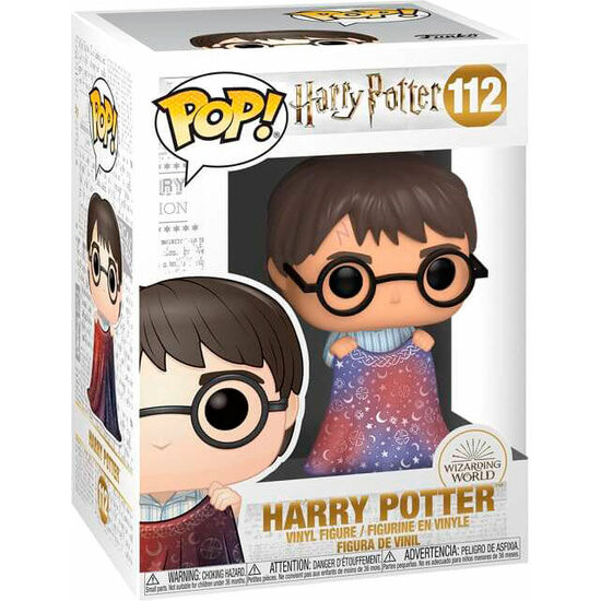 FIGURA POP HARRY POTTER HARRY WITH INVISIBILITY CLOAK image 0