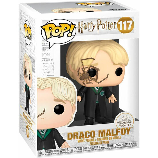 FIGURA POP HARRY POTTER MALFOY WITH WHIP SPIDER image 0
