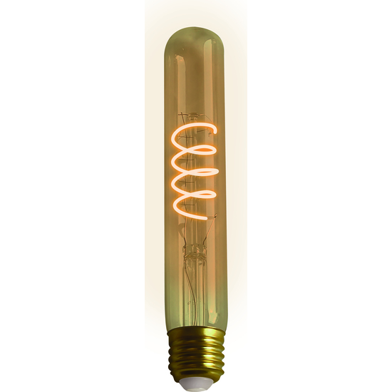 BOMBILLA LED DECORATIVA TUBULAR T30 FILAMENTO REGULABLE TRANSPARENTE  image 1