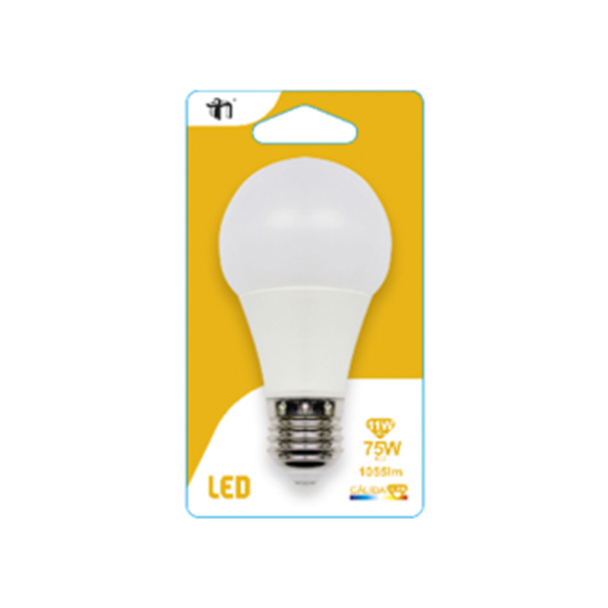 BOMBILLA LED ESTANDAR A60 E27 11W (=75W) 1055LM 3000K 15000H BL.1 image 0