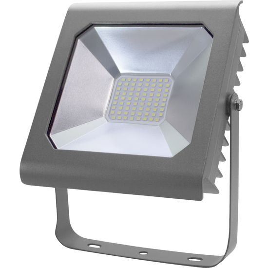 PROYECTOR LED GRIS 50W 4000LM 4000K 25000H IP65 image 1