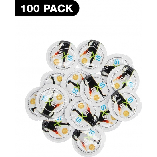 EXS FOOTBALL CONDOMS - 100 PACK image 0