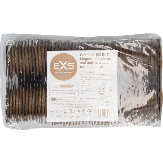 EXS MAGNUM CONDOMS - 100 PACK image 2