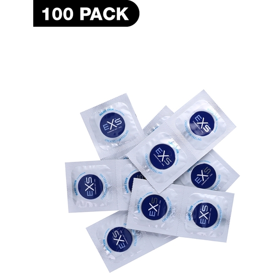 EXS NANO THIN CONDOMS - 100 PACK image 0