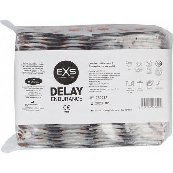 EXS DELAY CONDOMS - 12 PACK image 2