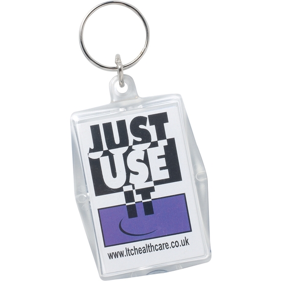 KEY RINGS- JUST USE IT - 50 PACK image 1