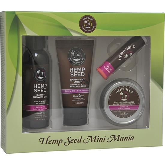 HEMP SEED MINI MANIA TRAVELSET -SKINNY DIP image 0