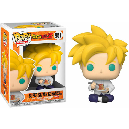 FIGURA POP DRAGON BALL Z SERIE 9 SUPER SAIYAN GOHAN WITH NOODLES image 2