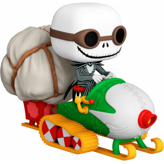 FIGURA POP PESADILLA ANTES DE NAVIDAD JACK WITH GOGGLES & SNOWMOBILE image 0