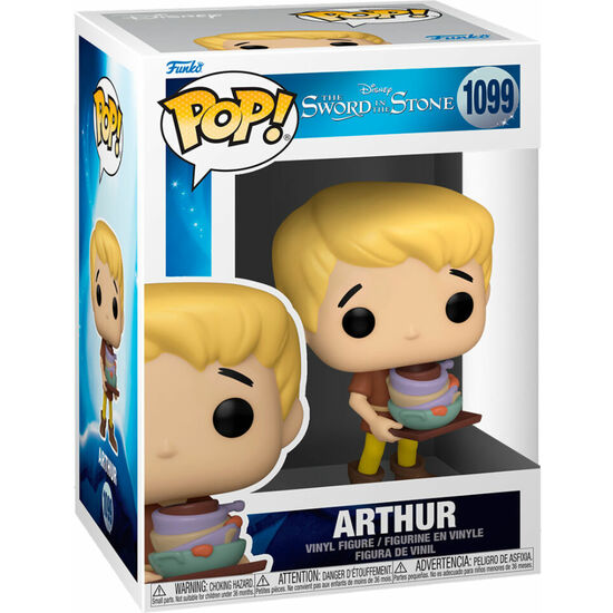 FIGURA POP DISNEY MERLIN EL ENCANTADOR ARTHUR image 0