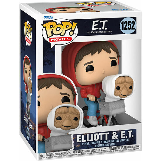 FIGURA POP E.T EL EXTRATERRESTRE 40 TH ELLIOTT & E.T image 0